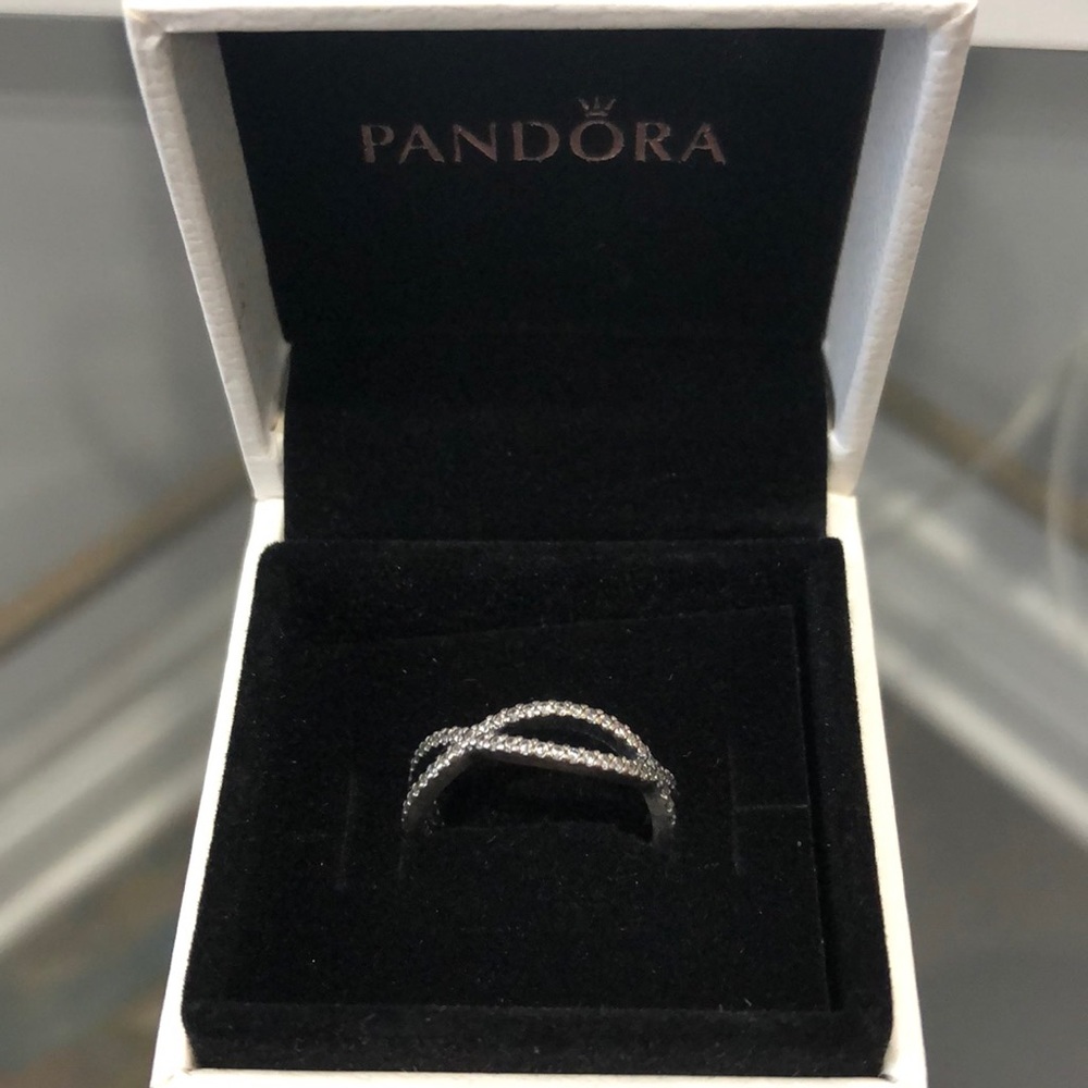 Crossing Bands Ring- PANDORA